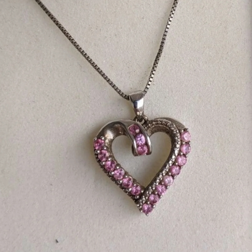 Kay Jewelers | Sterling Silver Heart Necklace
